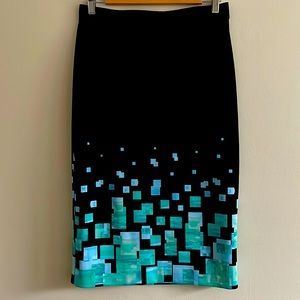 Alfani Graphic Skirt